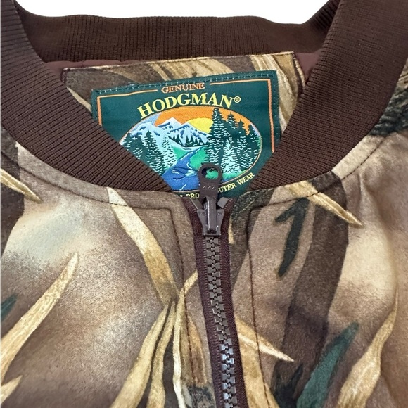 Hodgman Jacket Adult XL Brown Workwear Padded Camo Lined Hunting Coat Mens - Picture 14 of 17
